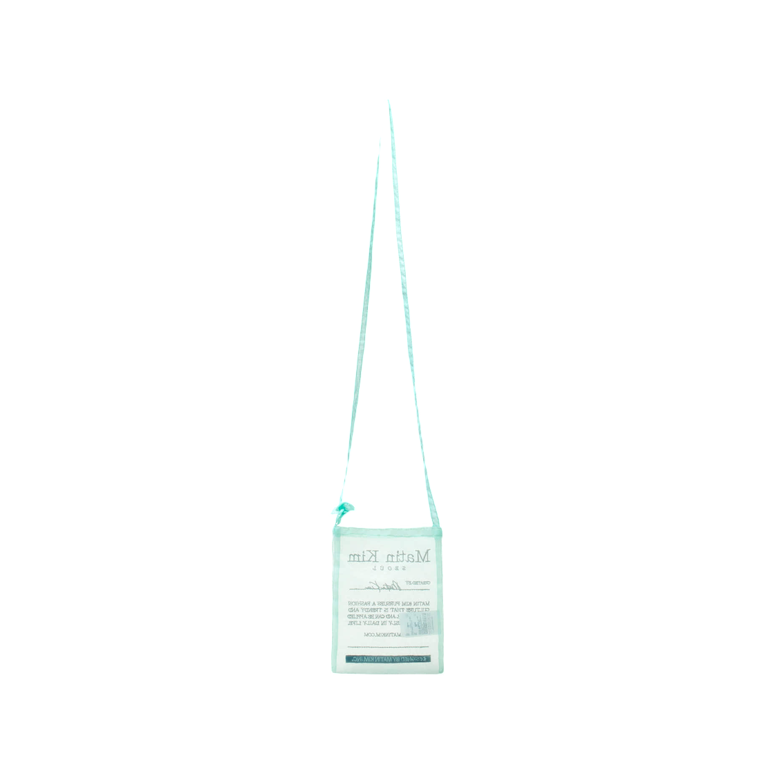 마뗑킴 오간자 미니 크로스백 민트(Matin Kim Organza Mini Cross Bag Mint) - 2