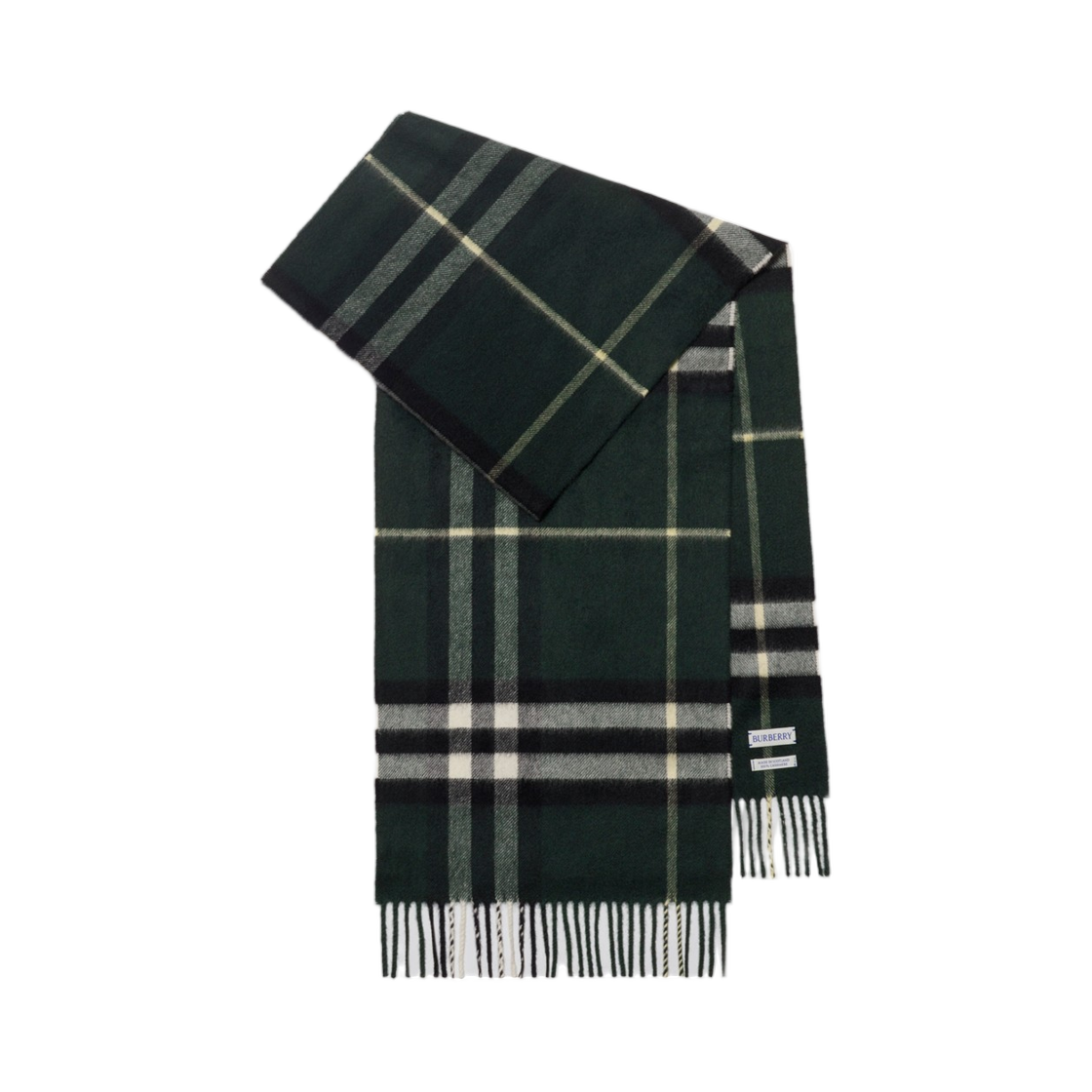 (W) 버버리 체크 캐시미어 머플러 앵커((W) Burberry Check Cashmere Muffler Anchor) - 1