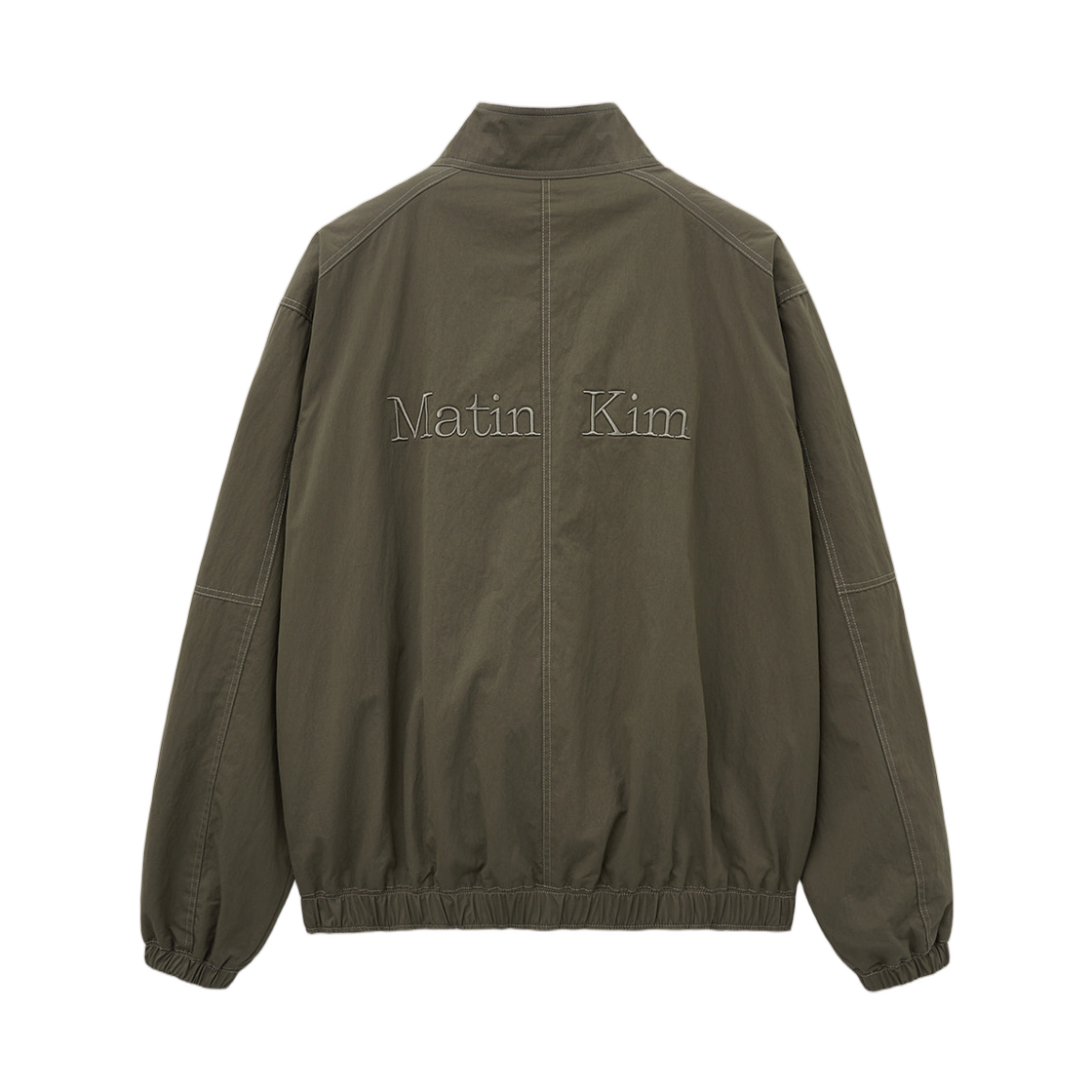 마뗑킴 유틸리티 봄버 점퍼 카키 브라운(Matin Kim Utility Bomber Jumper Khaki Brown) - 2