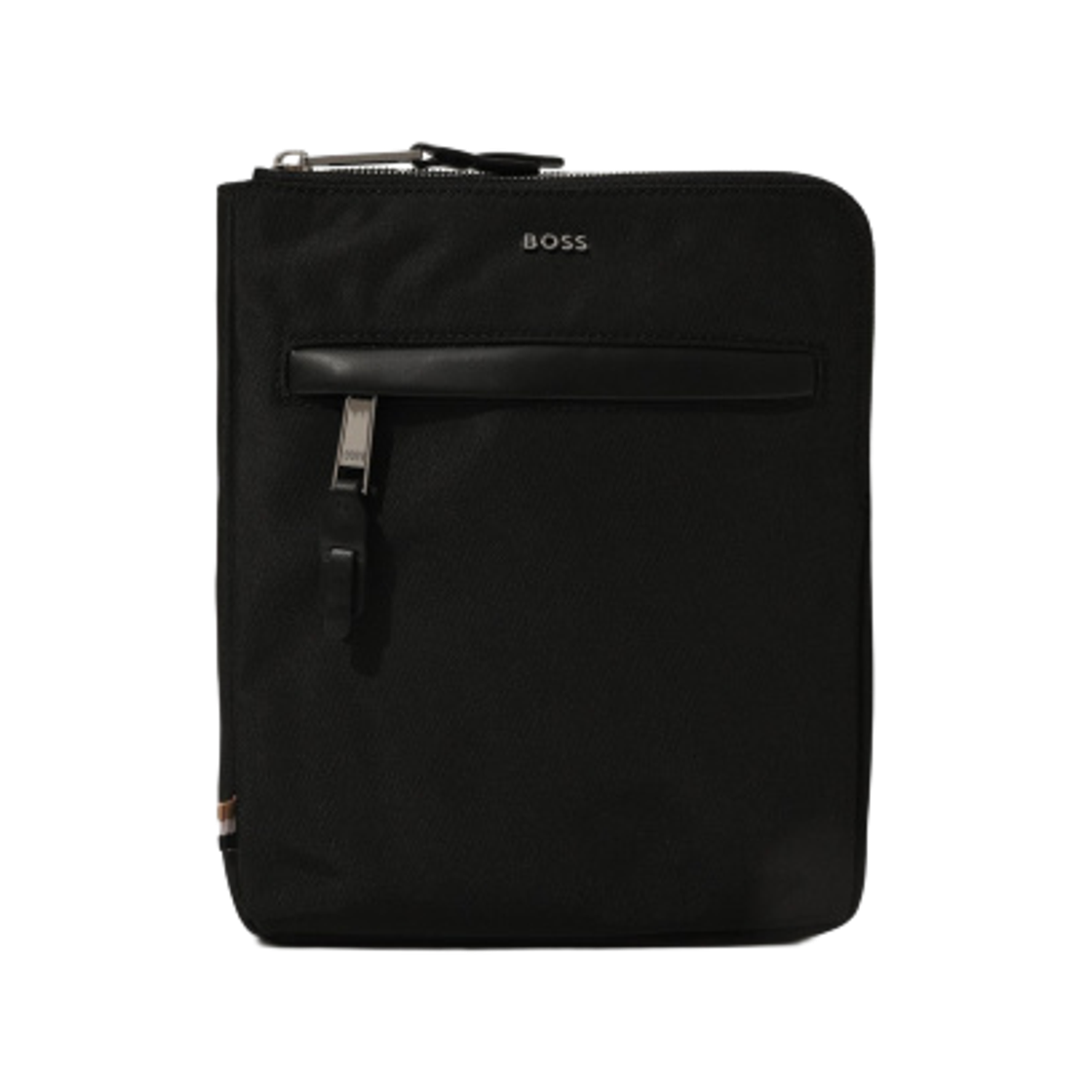 50529082-001 Hugo Boss Logo Hardware Crossbody Bag Black