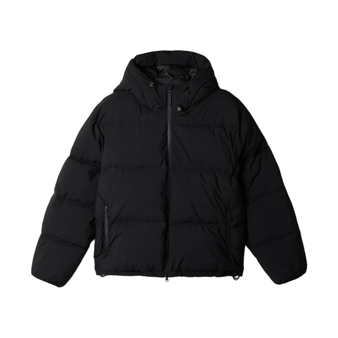 스파오 x 키드 밀리 러브시크 후드 퍼퍼 블랙(Spao x Kid Milli Love$ick Hooded Puffer Black)