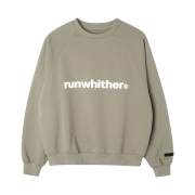 [KREAM 단독] runwhither Crewneck Sweatshirt Light Khaki