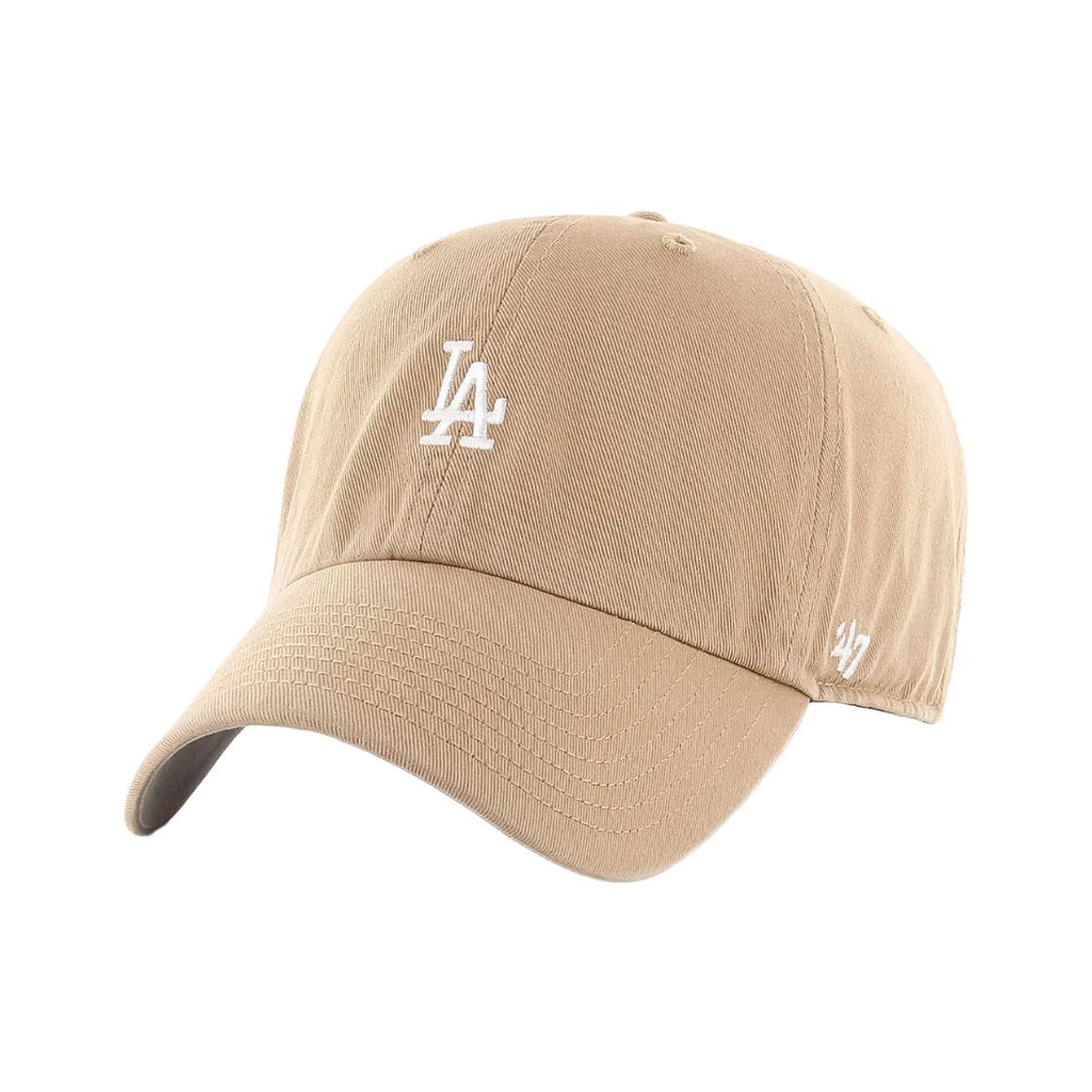 B-BSRNR12GWS-KHA 47 Brand LA Dodgers Base Runner Clean Up Khaki