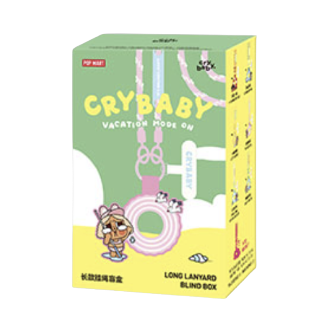 - Pop Mart Crybaby Vacation Mode On Series Cross Strap Sealed Case (1 Blind Box)
