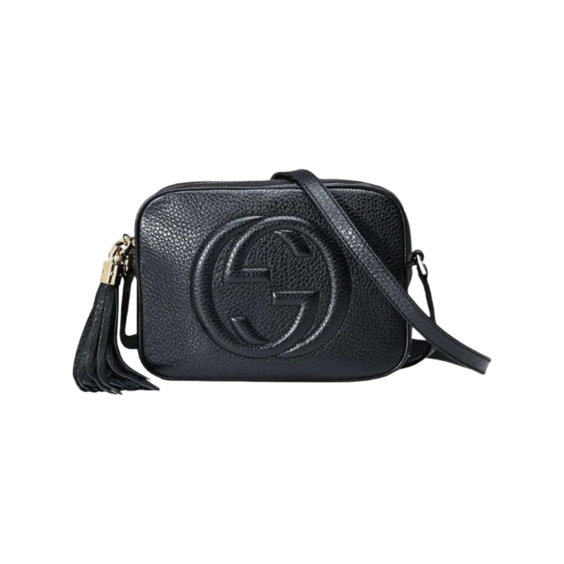 347994-A7M0T-1000 Gucci Soho Disco Bag Black