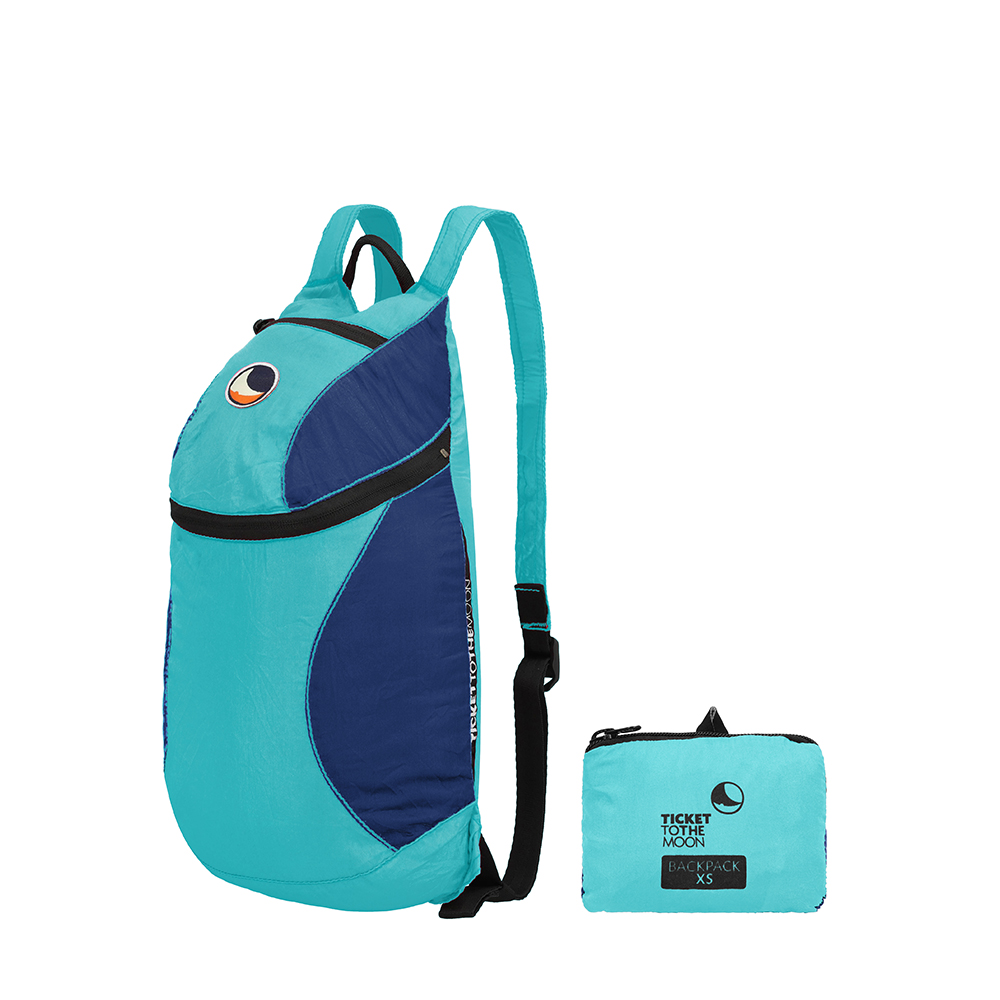 티켓투더문 백팩 XS 6L 터콰이즈 로얄 블루(Ticket To The Moon Backpack XS 6L Turquoise Royal Blue) - 2