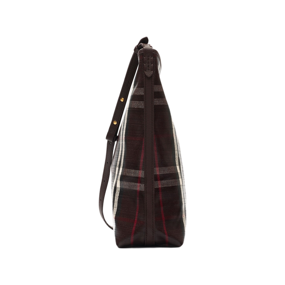 버버리 스몰 하이랜드 숄더백 마호가니 레드(Burberry Small Highlands Shoulder Bag Mahogany Red) - 2
