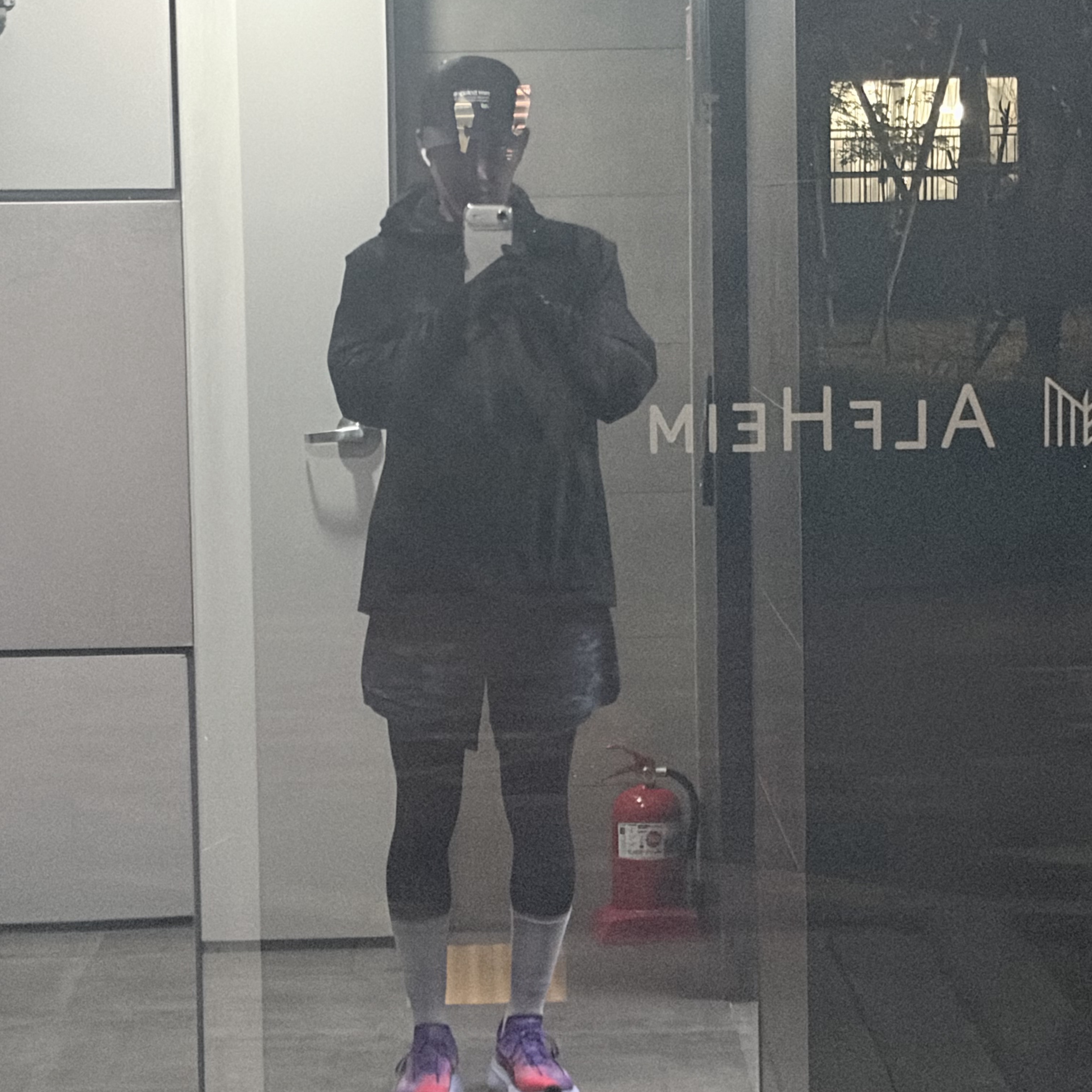 Asics Megablast Edo Purple Black 착용 스타일