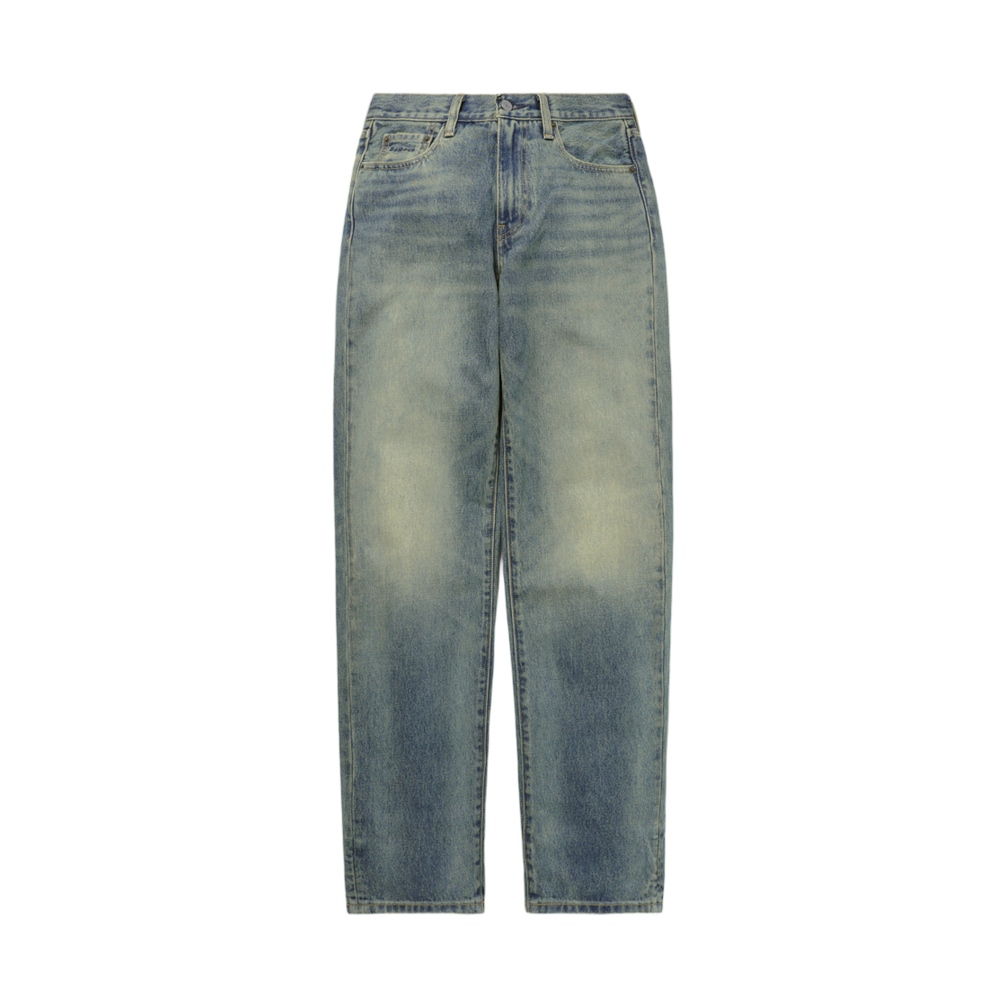 리바이스 x 바버 568 루즈 진 다크 워시 데님(Levi's x Barbour 568 Loose Jean Dark Wash Denim)