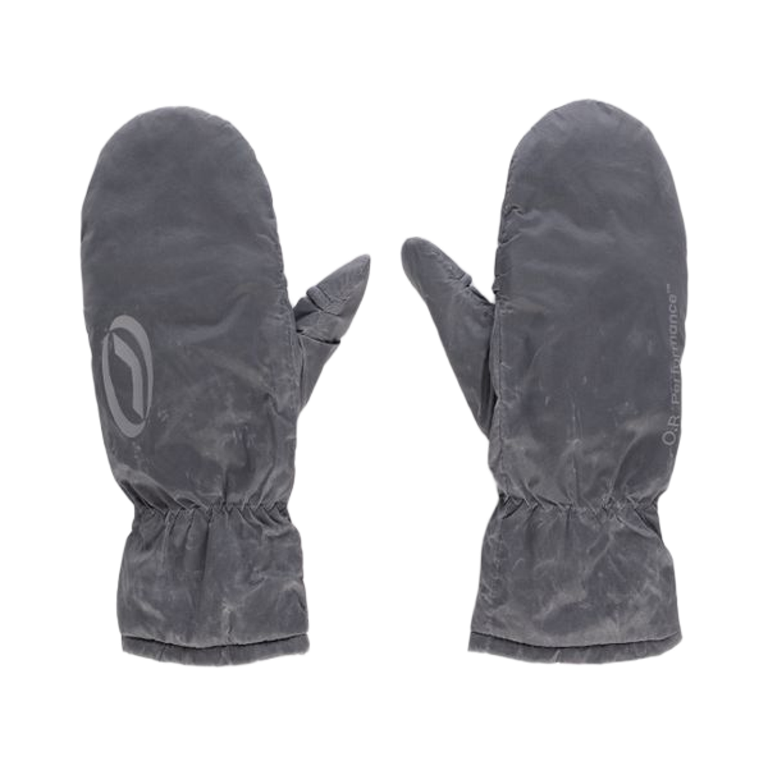 - Optimistic Runners Mittens Waxed Light Grey