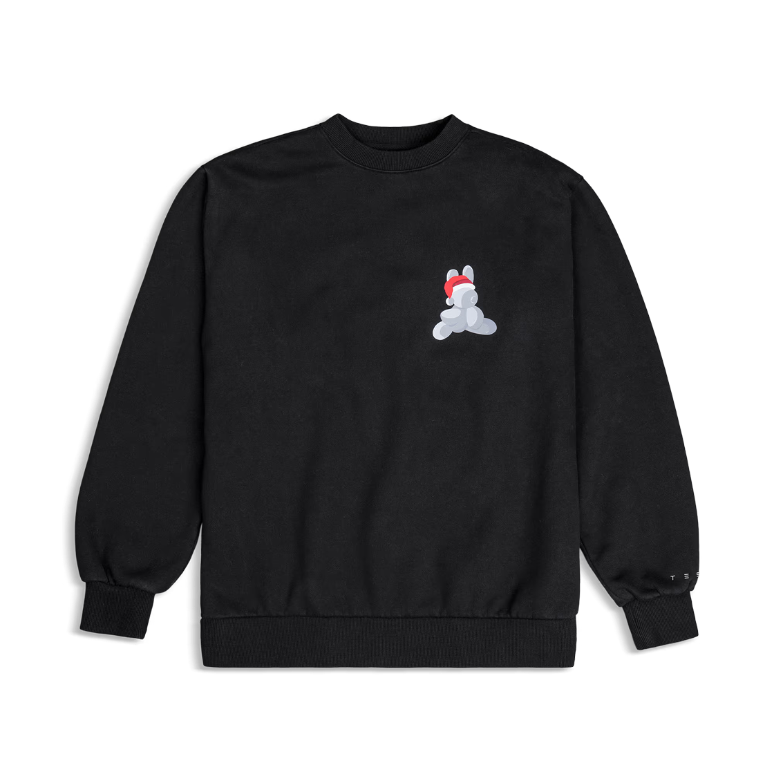 - Tesla Dog Mode Holiday Sweatshirt Black