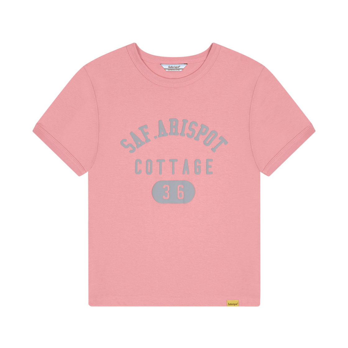 P0000BPI Safarispot 1/2 Country Farmer Tee Coral