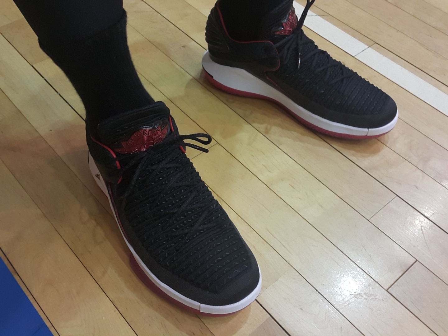 Jordan XXXII Low MJ Day 착용 스타일