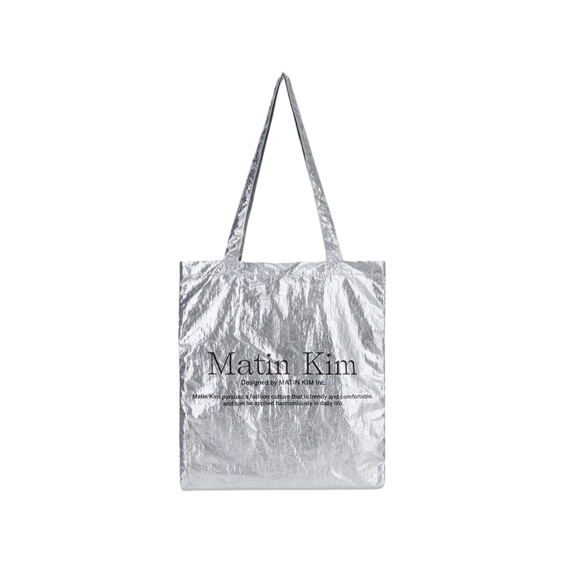 마뗑킴 마뗑 팔레트 에코백 실버(Matin Kim Matin Palette Ecobag Silver) - 1