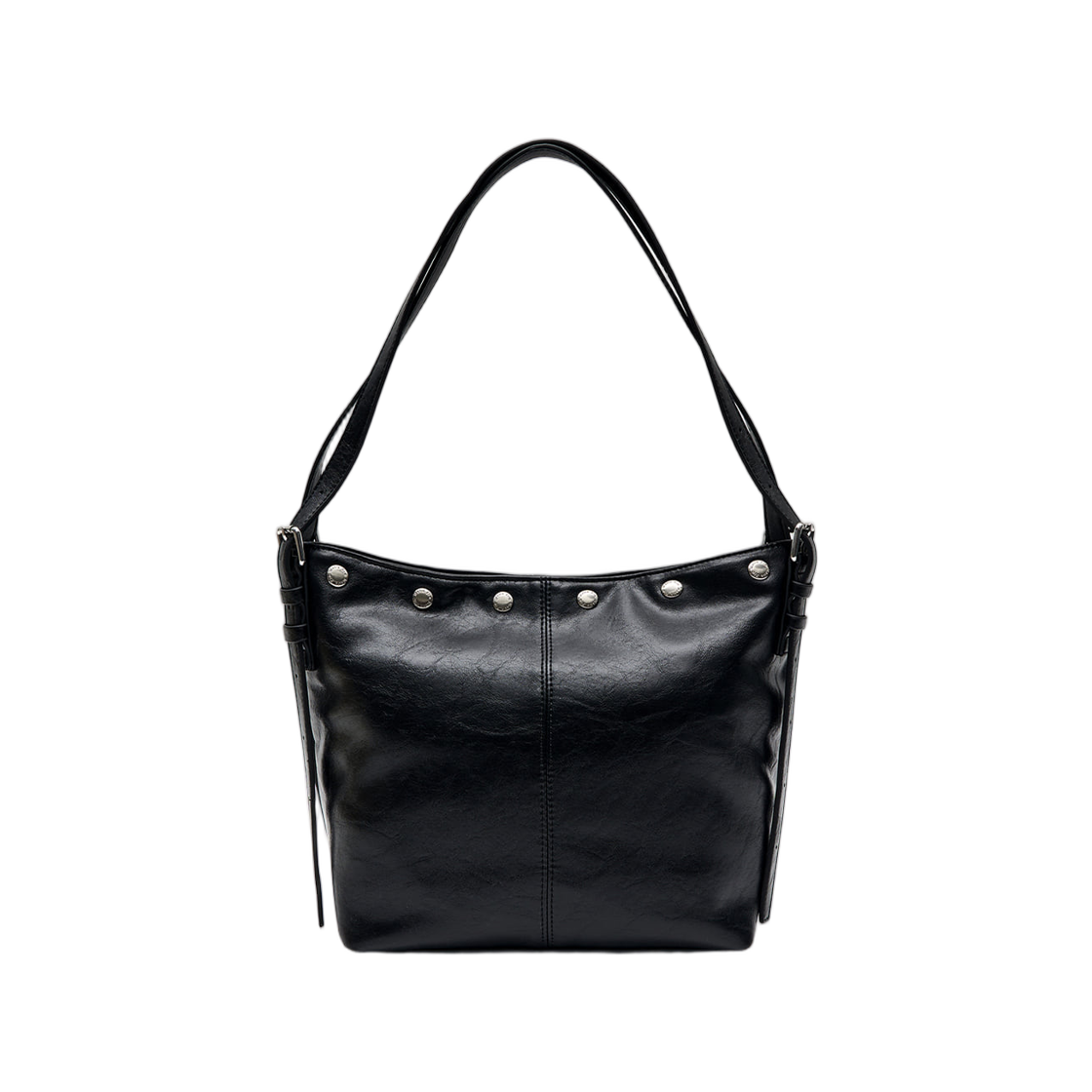 마뗑킴 마뗑 스터드 포인트 스몰 숄더백 블랙(Matin Kim Matin Stud Point Small Shoulder Bag Black) - 2