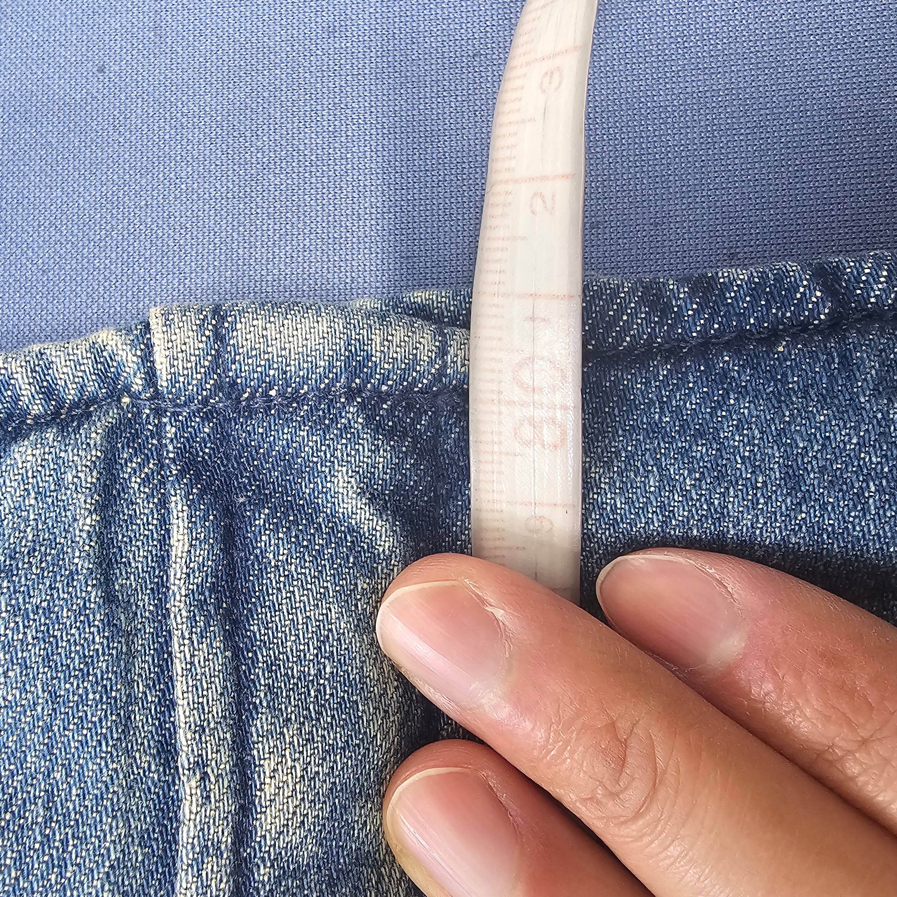 Supreme Shearling Lined Denim Work Shirt Washed Indigo - 25FW 착용 스타일 - 3