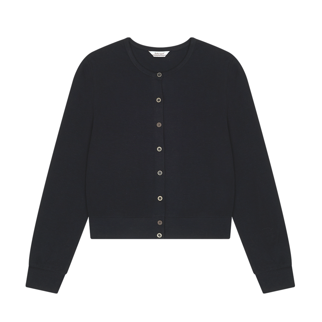 사파리스팟 1/2 컨트리 엔틱 가디건 블랙