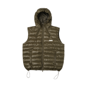[KREAM 단독] runwhither Lightweight Hoodie Vest Khaki