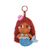 Pop Mart Crybaby Vacation Mode On Series Vinyl Plush Pendant Merbaby Tears (Opened Case)