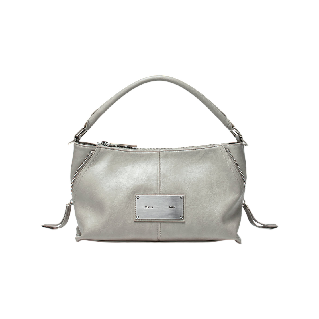 - Matin Kim Side Zipper Two Way Bag Grey