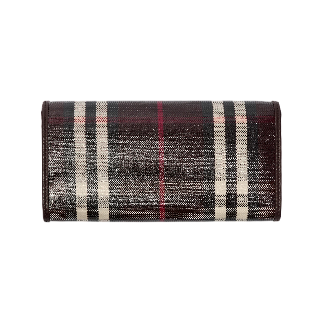 버버리 하이랜드 컨티넨탈 월렛 마호가니 레드(Burberry Highlands Continental Wallet Mahogany Red) - 3