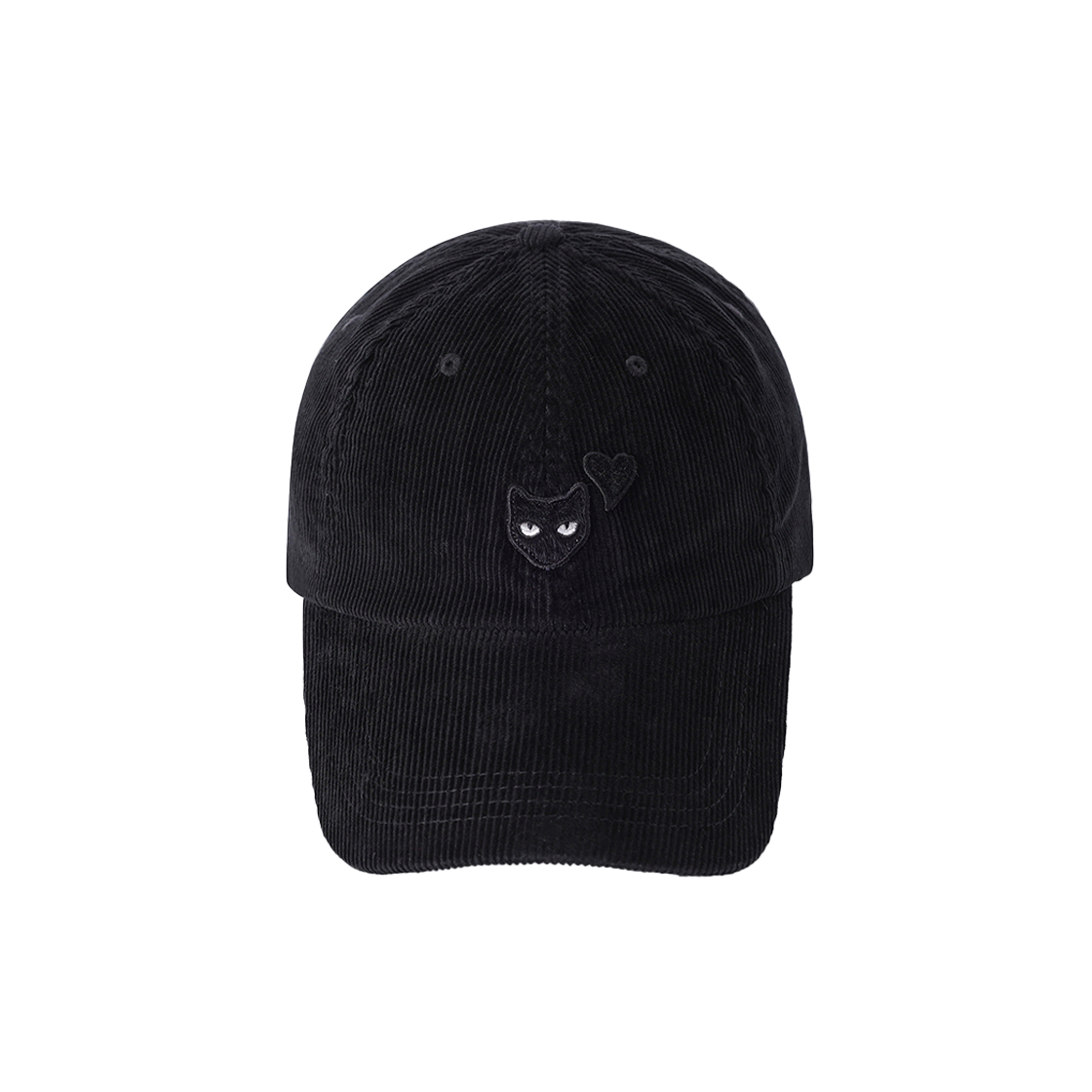 SH5CP810BK SONGZIO ZZERO Love Panther Corduroy Ball Cap Black