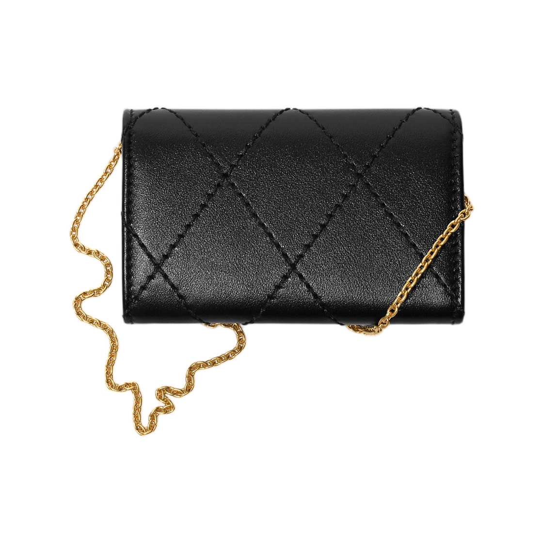 버버리 스트랜드 체인 카드 케이스 블랙(Burberry Strand Chain Card Case Black) - 2