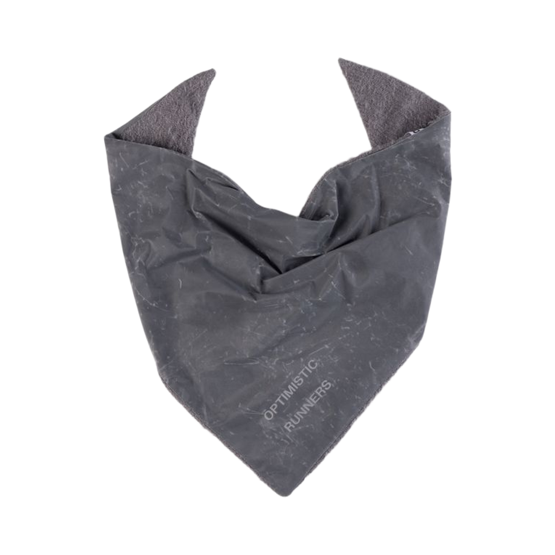 - Optimistic Runners Warm Scarf Waxed Light Grey