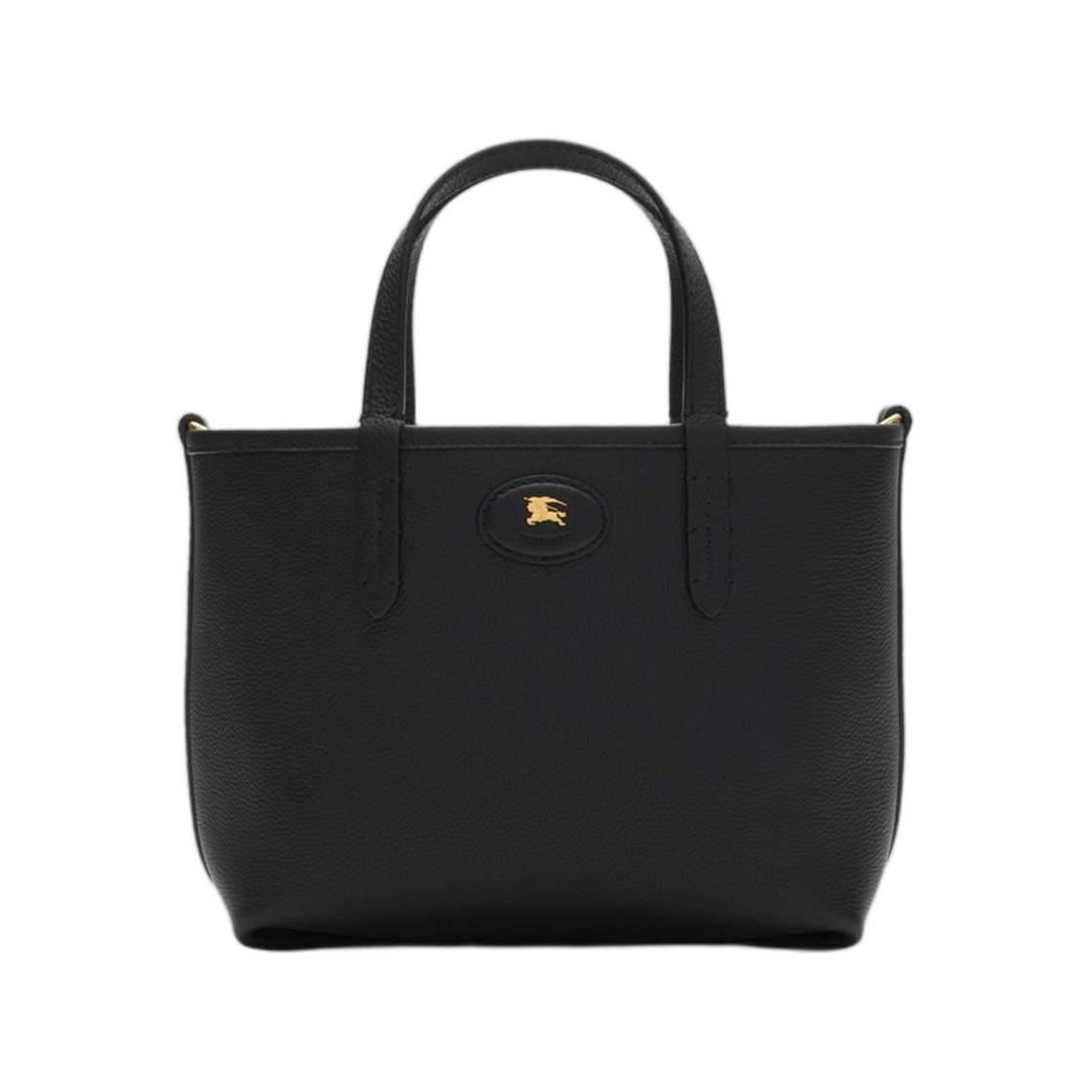 버버리 미니 리버시블 블룸즈버리 토트 블랙 칼리코 베이지(Burberry Mini Reversible Bloomsbury Tote Black Calico Beige) - 1