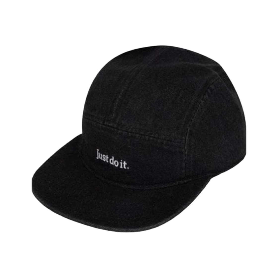 나이키 플라이 언스트럭처 데님 캡 블랙 화이트(Nike Fly Unstructured Denim Cap Black White) - 1