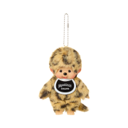 Monchhichi Colors Keychain Leopard Print