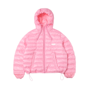[KREAM 단독] runwhither Lightweight Hoodie Padding Pink