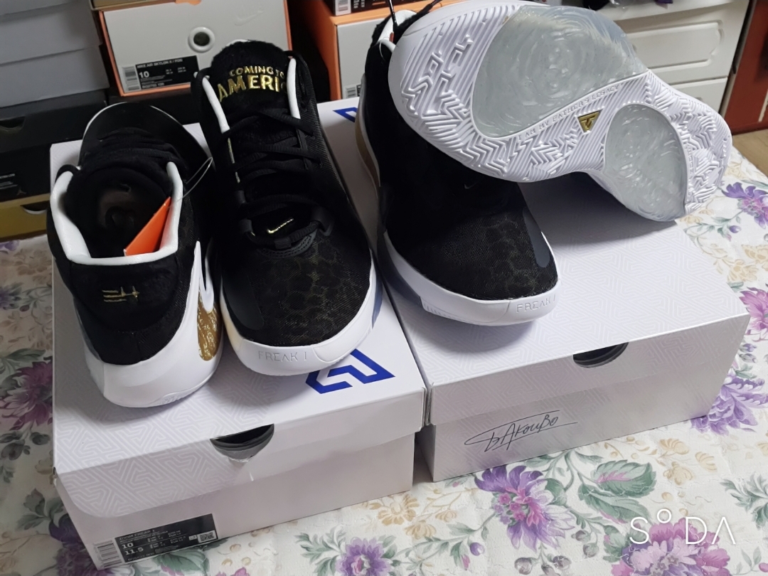 Nike Zoom Freak 1 Coming to America 착용 스타일