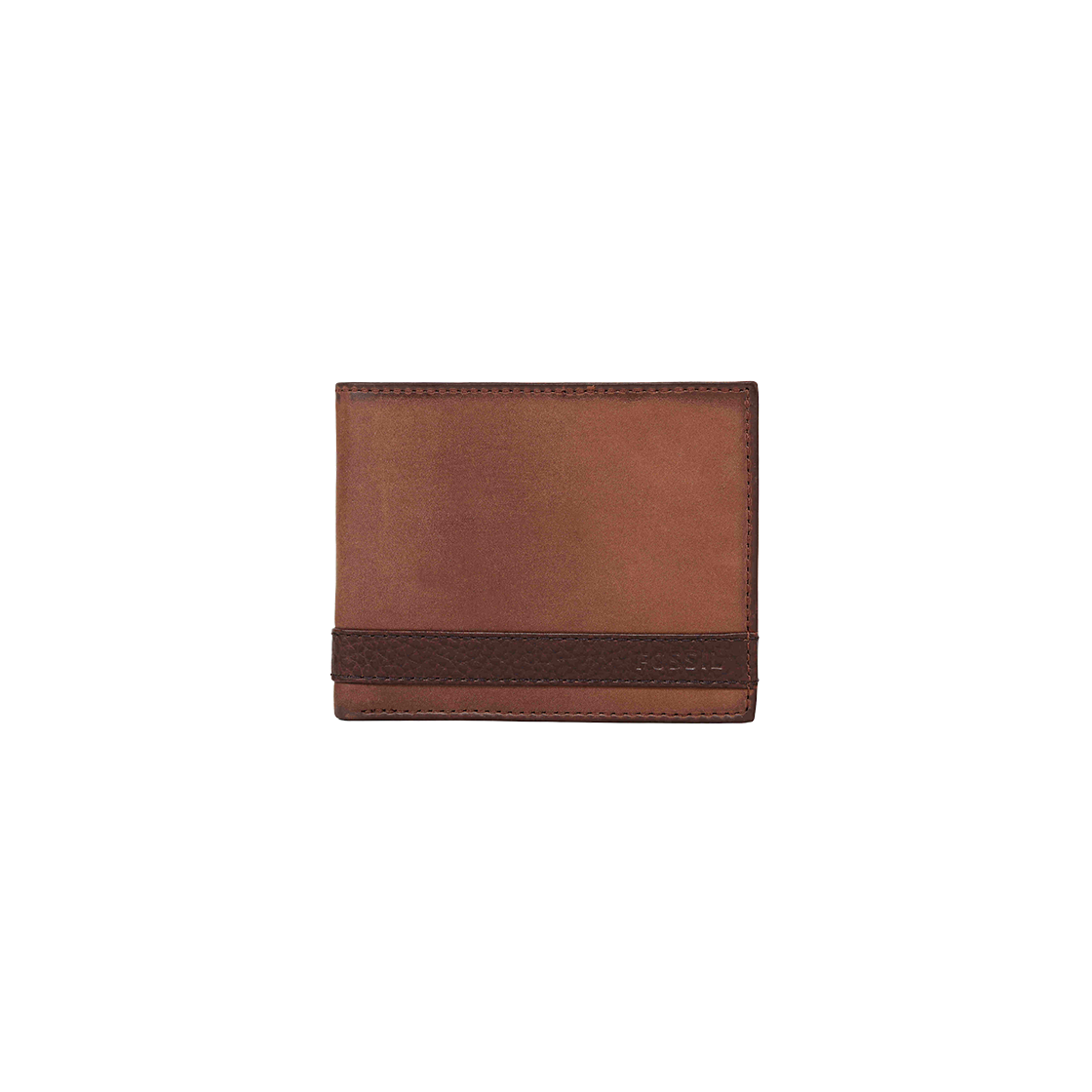 파슬 퀸 플립 ID 바이폴드 브라운(Fossil Quinn Flip ID Bifold Brown)