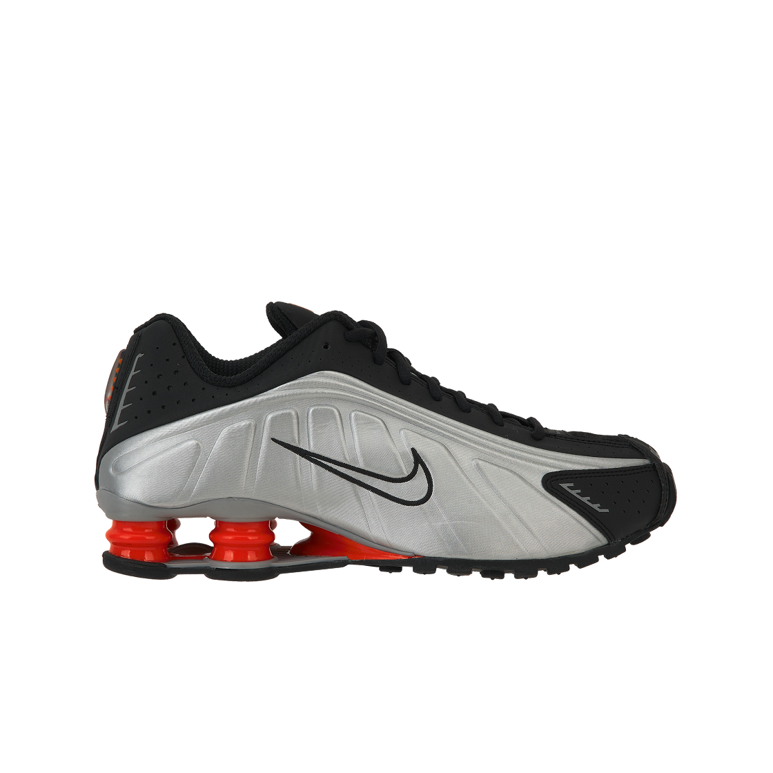 나이키 샥스 R4 블랙 앤 메탈릭 실버(Nike Shox R4 Black and Metallic Silver)