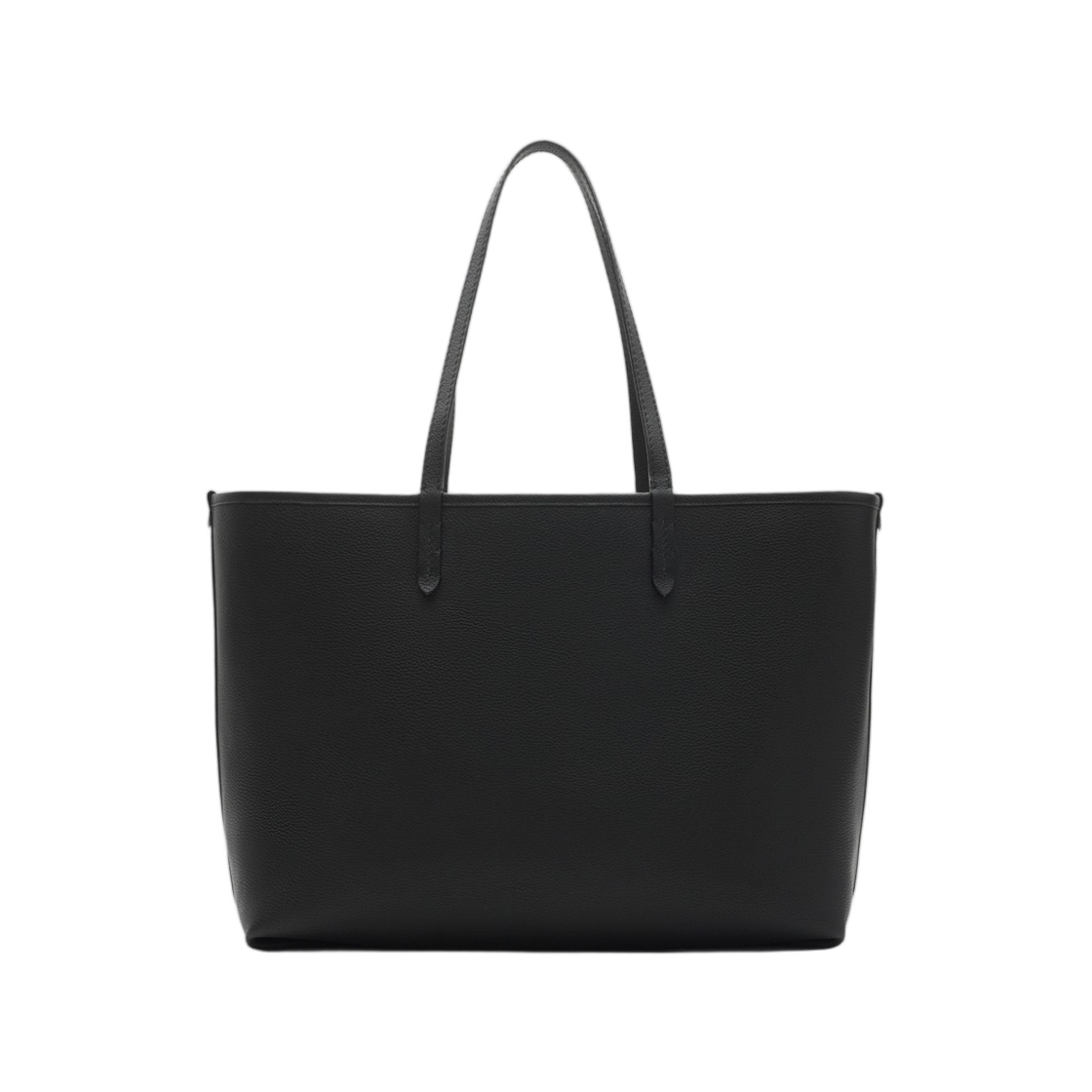 버버리 미디움 리버시블 블룸즈버리 토트 블랙 칼리코 베이지(Burberry Medium Reversible Bloomsbury Tote Black Calico Beige) - 4
