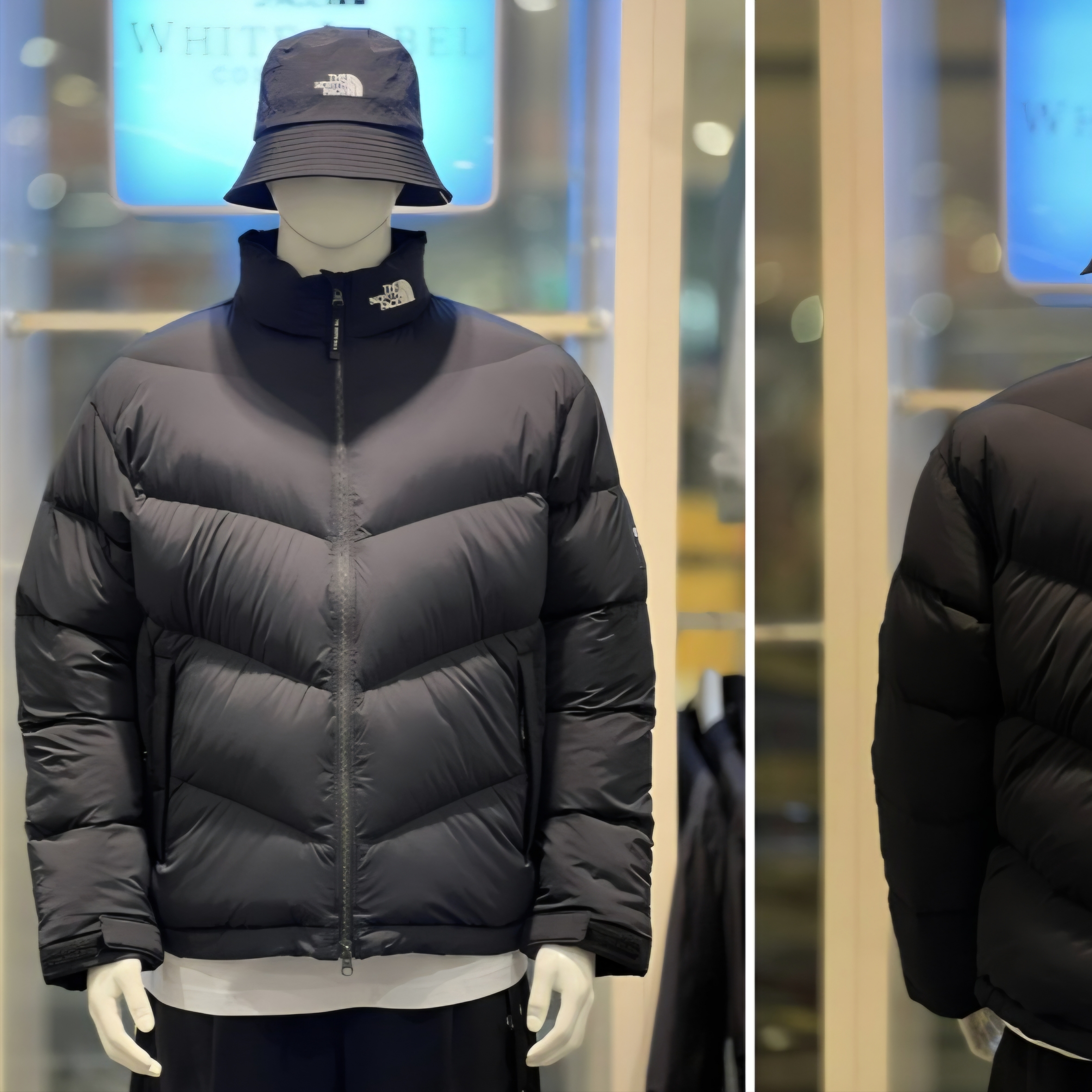 The North Face Superflex RDS Down Jacket Black 착용 스타일