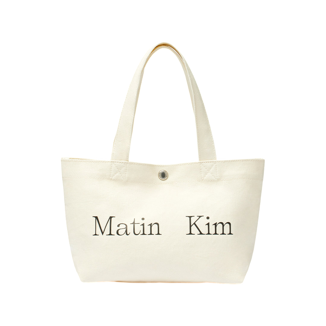 MK2500BG077VIV Matin Kim Matin Canvas Mini Tote Bag Ivory