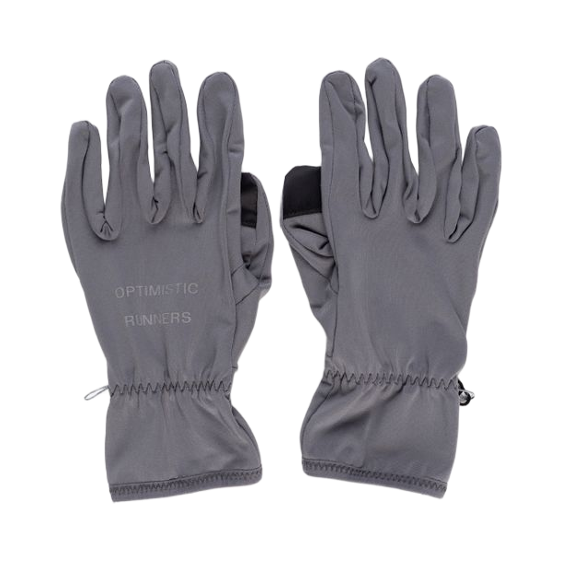 - Optimistic Runners Gloves Dark Grey