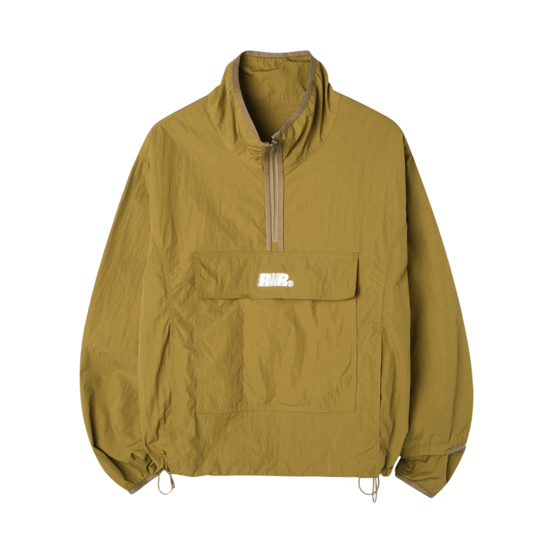 런위더 윈드브레이커 아노락 자켓 올리브(runwhither Windbreaker Anorak Jacket Olive)