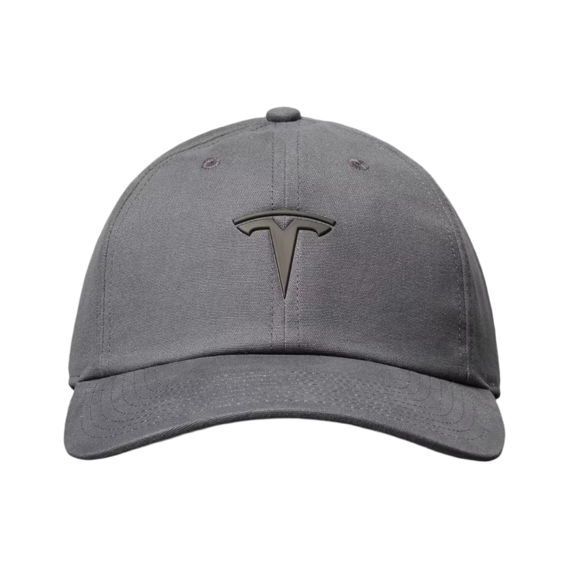 1857705-01-A Tesla Relaxed T Logo Cap Tactical Gray