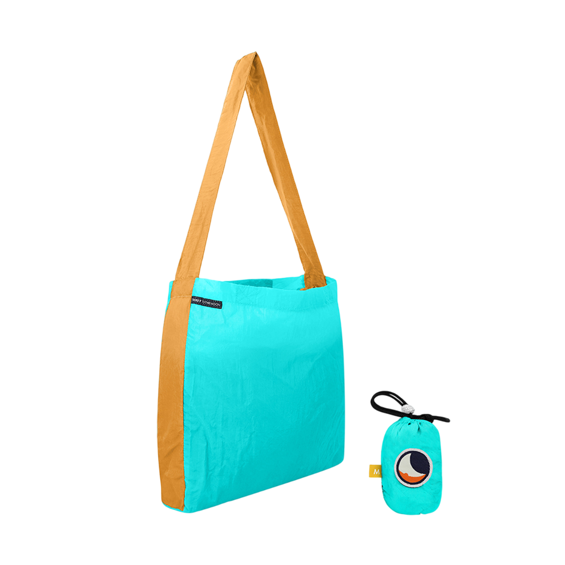 TMEBM1470 Ticket To The Moon Medium Eco Bag 15L Turquoise Sand