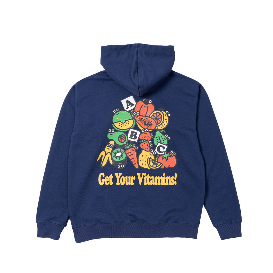 2510304 BIGWAVE COLLECTIVE Vitamins X Cruddy Hoody Purple Navy