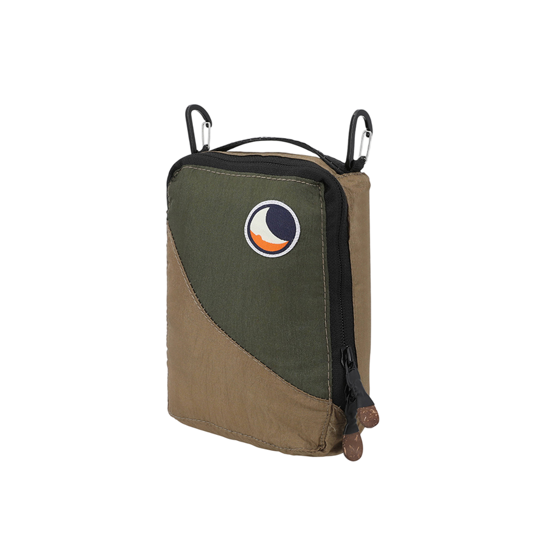 TMTCSR0824 Ticket To The Moon Travel Cube S Brown Army Green