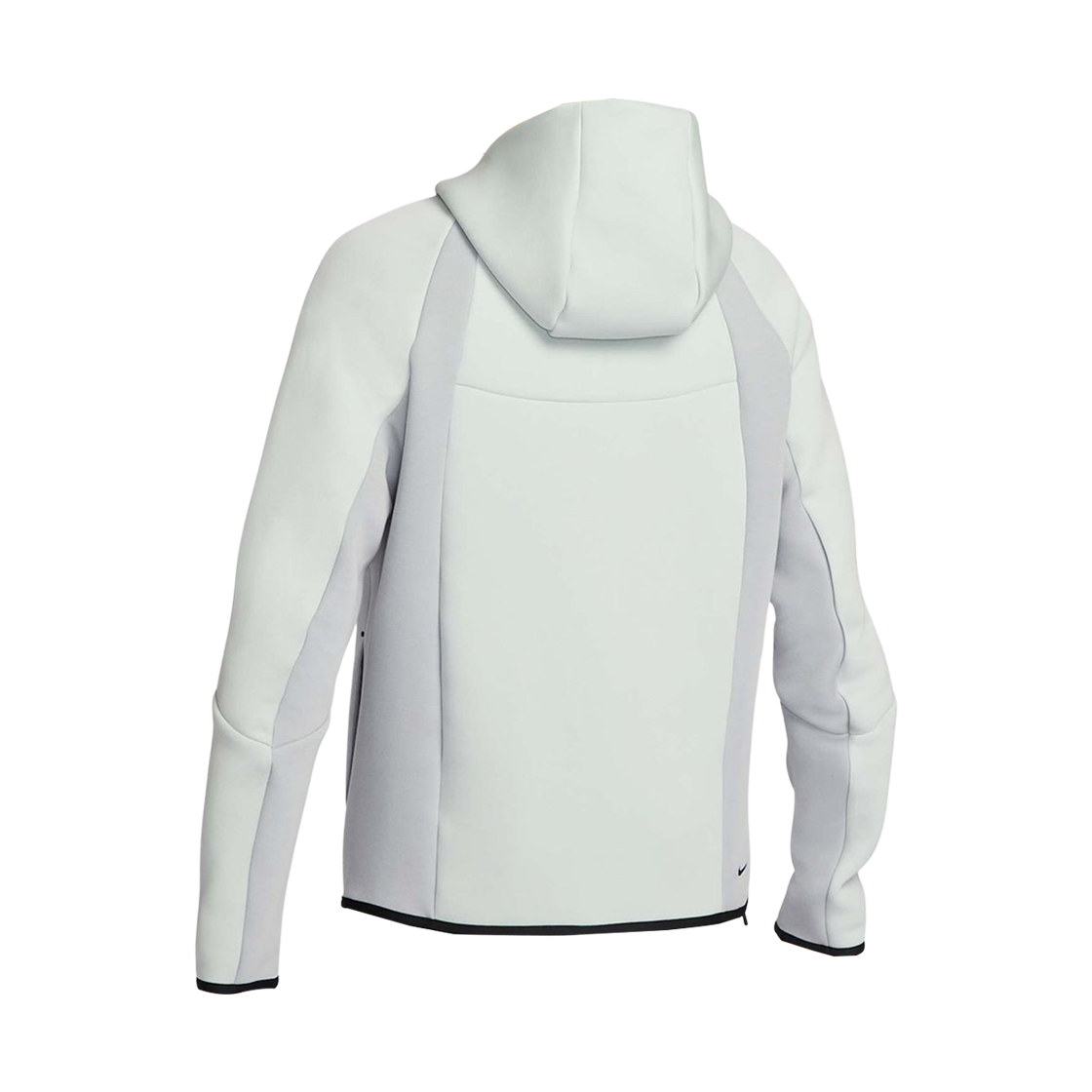 나이키 테크 컬러블록 풀집 플리스 윈드러너 자켓 라이트 실버 라이트 스모크 그레이 - 아시아(Nike Tech Color-Block Full-Zip Fleece Windrunner Jacket Light Silver Light Smoke Grey - Asia) - 2