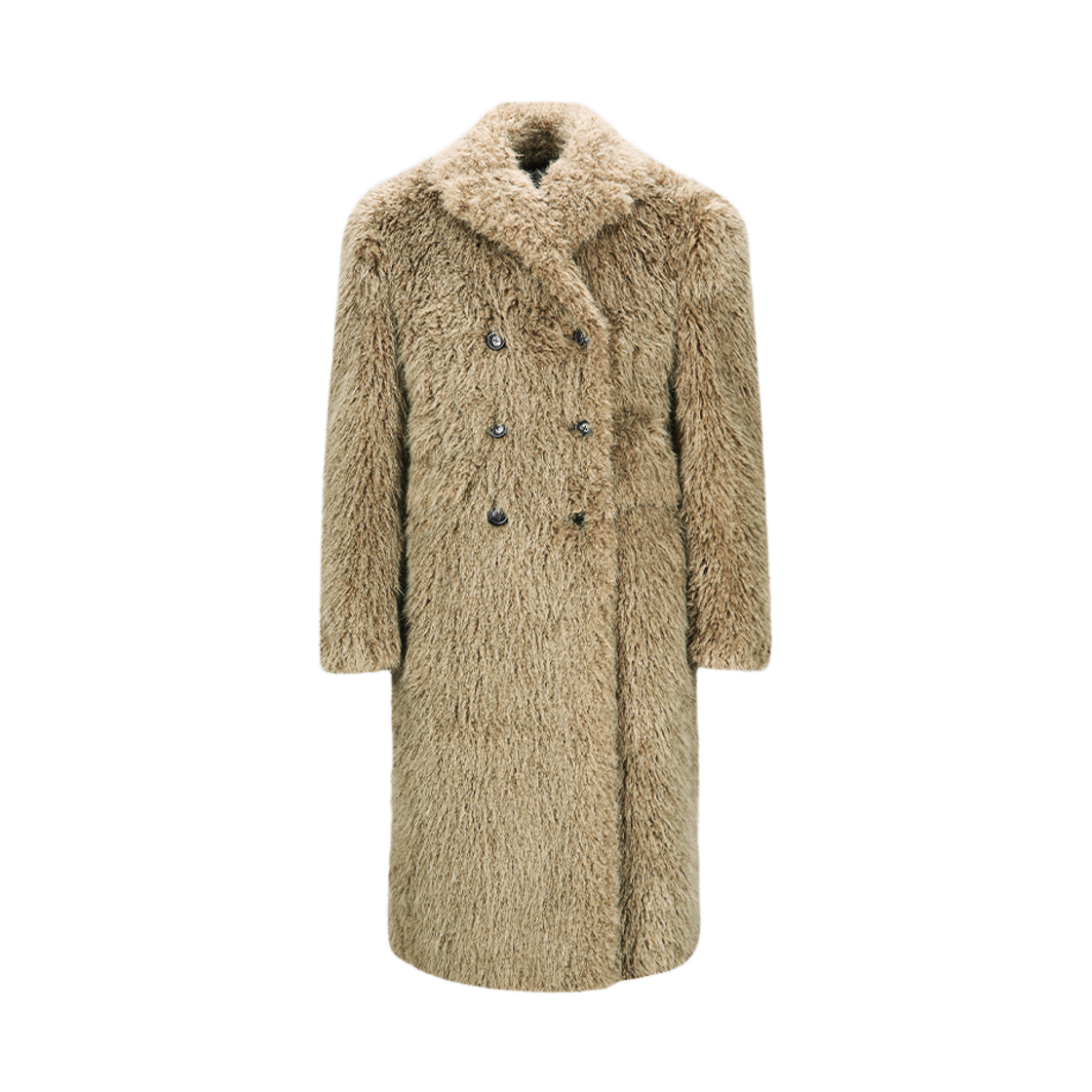 ADSB 앤더슨벨 필즈 퍼 버튼 코트 카키