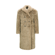 ADSB Andersson Bell Fields Fur Buttons Coat Khaki