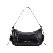 Matin Kim Rivet Point Quad Shoulder Bag Black