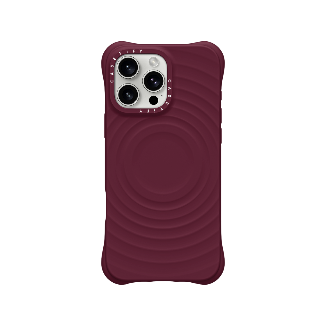 케이스티파이 아이폰 맥세이프 리플 케이스 멀버리(Casetify iPhone MagSafe Ripple Case Mulberry)