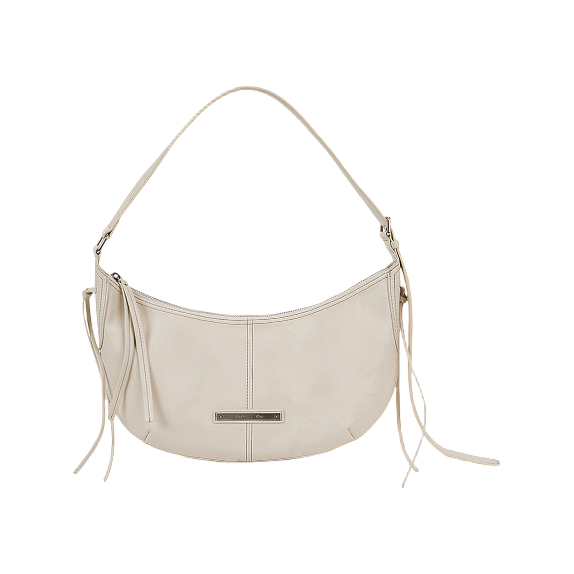 MK2577BG056MLE Matin Kim Moonline Arc Hobo Bag Light Beige
